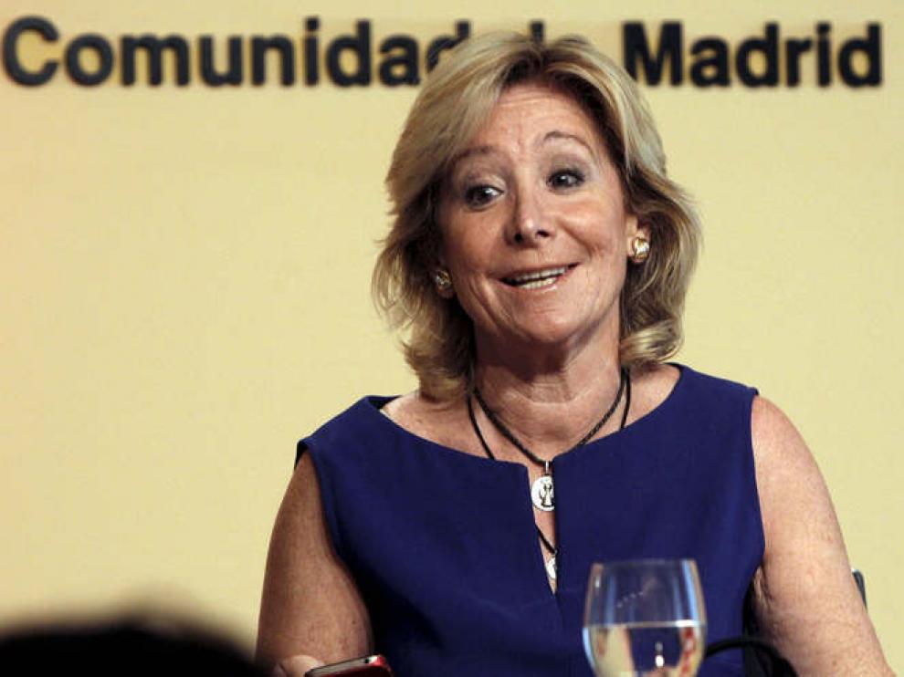 Foto de archivo de la expresidenta madrileña Esperanza Aguirre.