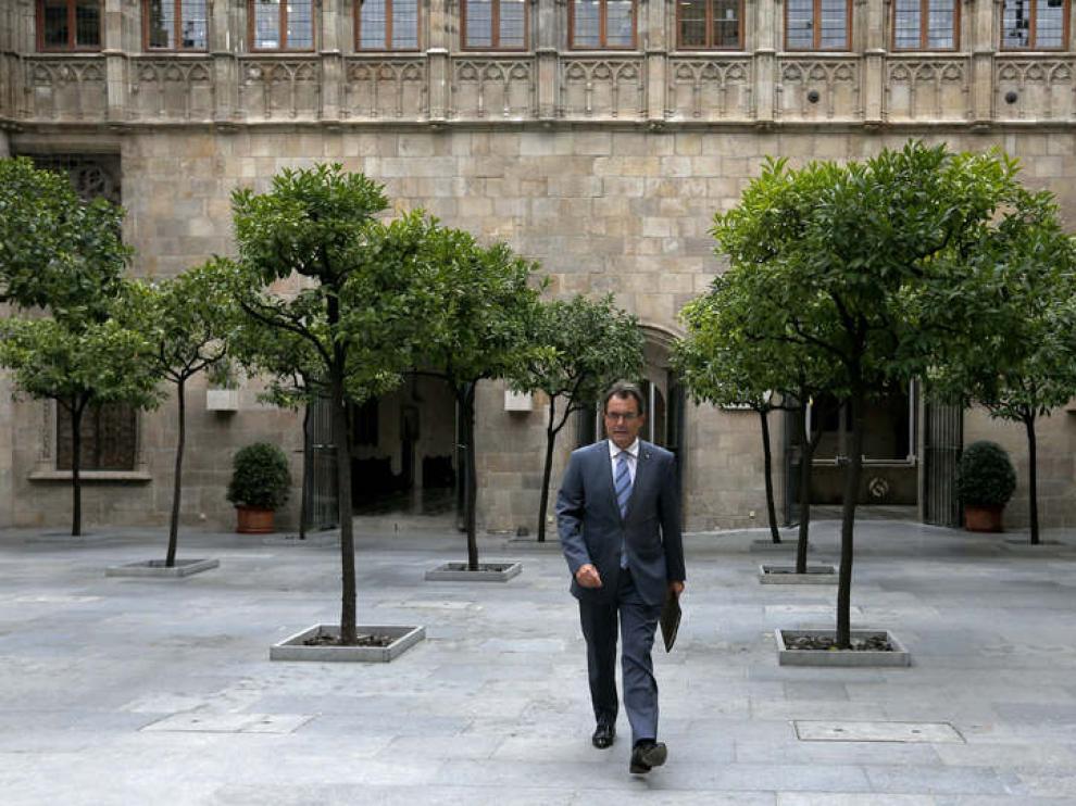 Artur Mas se entrevistará con Rajoy este miércoles en La Moncloa.