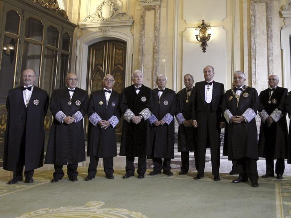 El Rey preside la apertura oficial del año judicial
