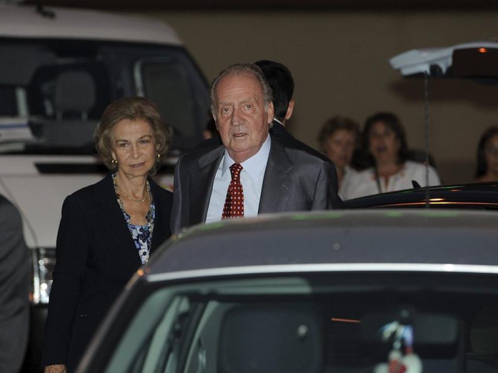 Llegada de los reyes al domicilio de Santiago Carrillo