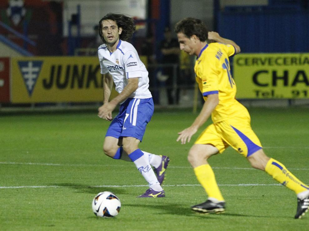 El jugador del Real Zaragoza Stefan Babovic