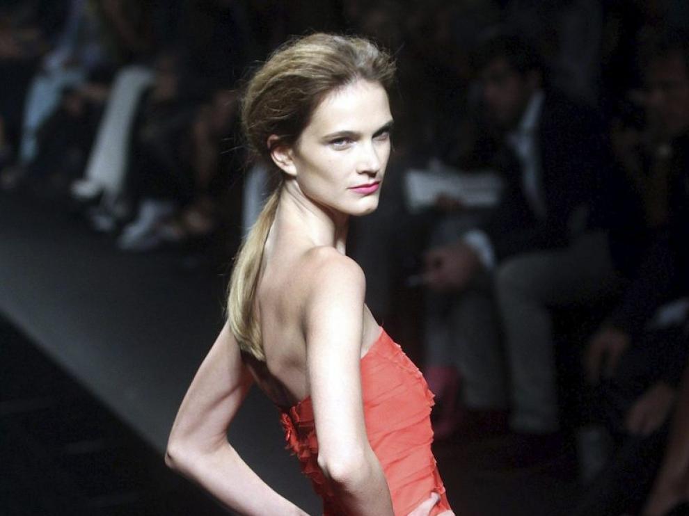 Modelos de Alberta Ferretti, John Richmond y Gucci en la semana de la moda de Milán