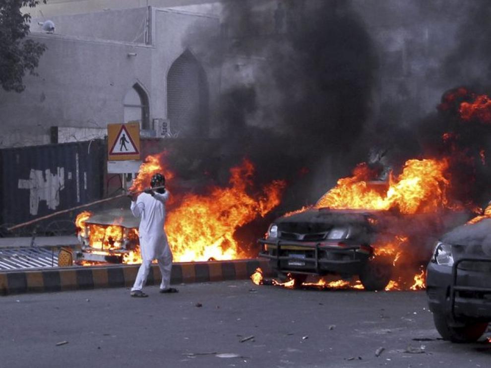 Las protestas más violentas, en Pakistán