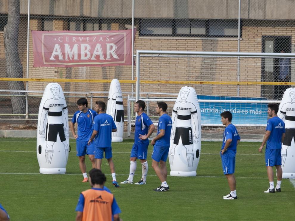 Entrenamiento del Real Zaragoza