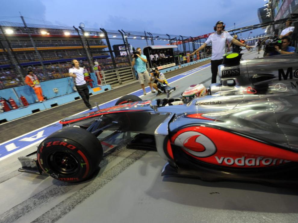 Hamilton saldrá en primer puesto