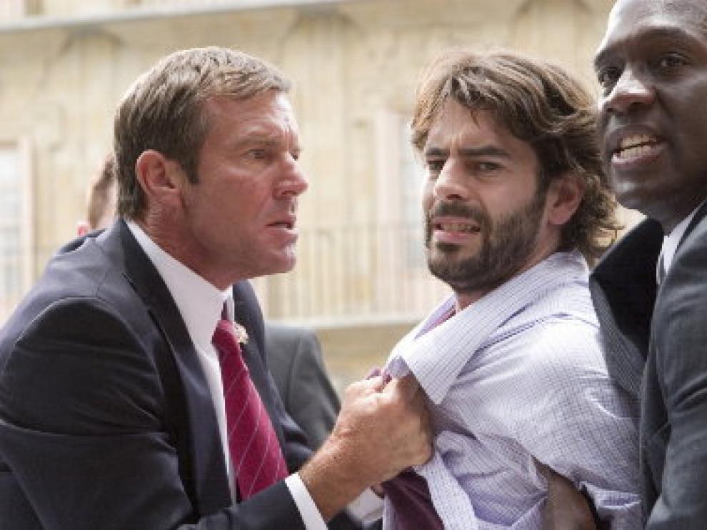 Eduardo Noriega comparte escenas con actores de la talla de Dennis Quaid.