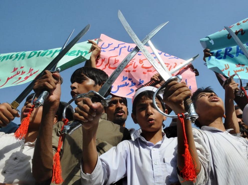 El vídeo antiislamico ha desatado una oleada de protestas en Pakistán