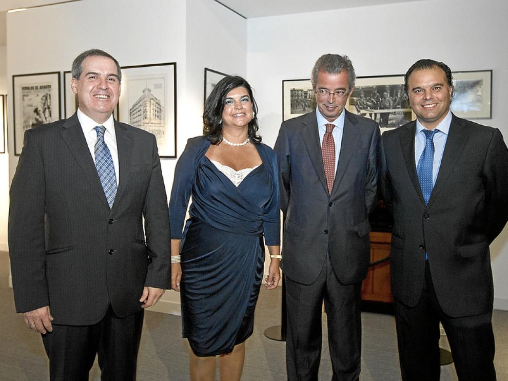 Firma del acuerdo entre Grupo Heraldo y Telefónica