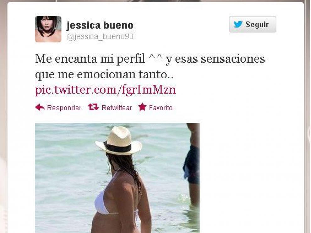 Fotografía publicada por Jessica Bueno en su cuenta personal de Twitter