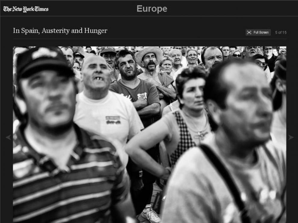 Una de las fotografías de Samuel Aranda sobre España