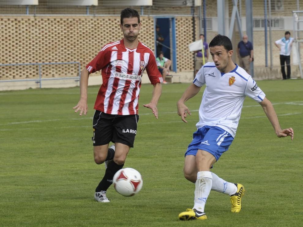 El filial zaragocista perdió frente al UD Logroñés