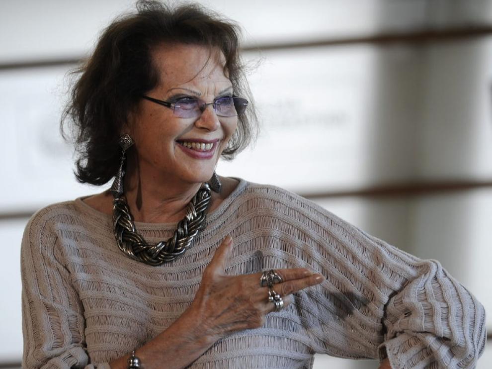 La actriz italiana Claudia Cardinale