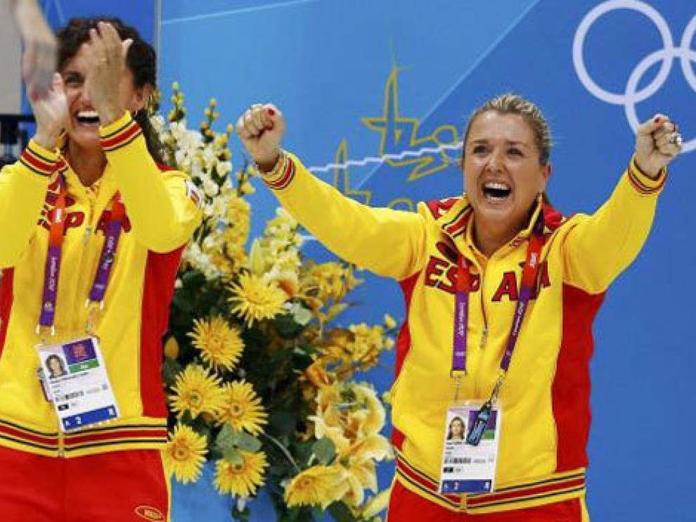Anna Tarrés en los Juegos Olímpicos de Londres 2012