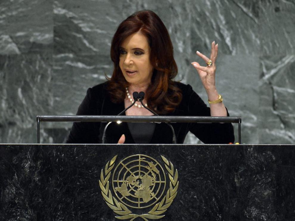 La presidenta argentina, Cristina Fernández