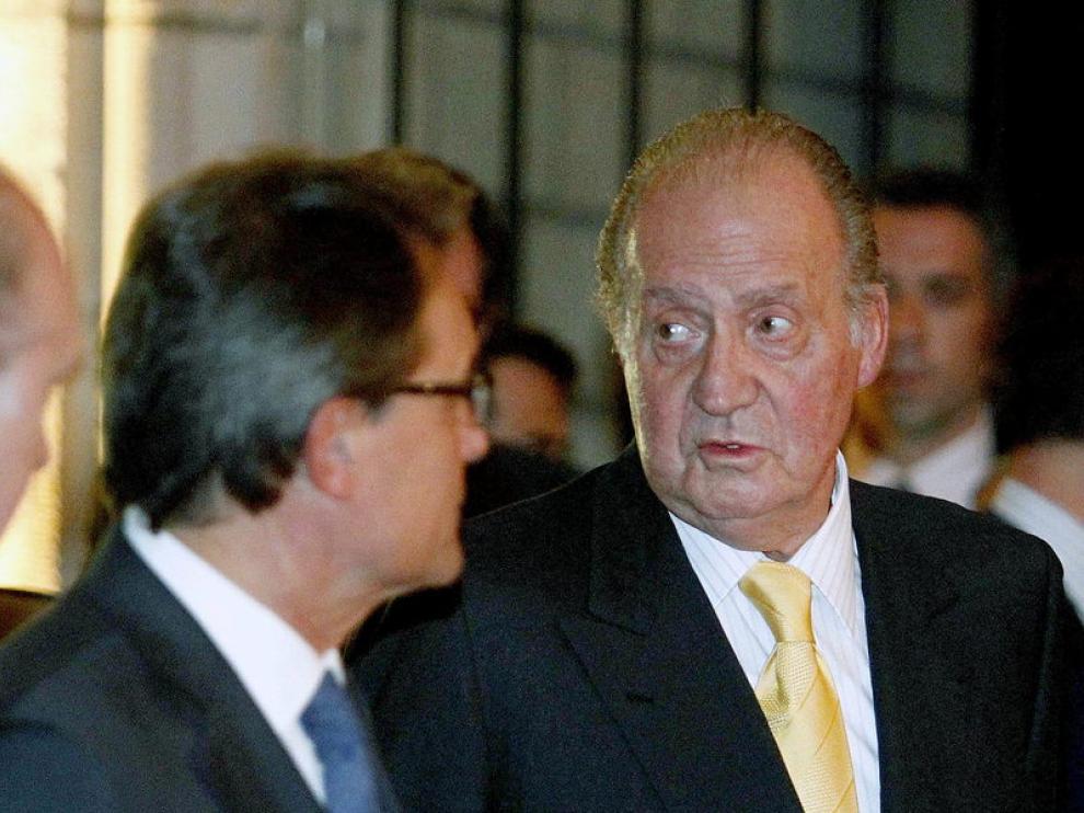 Artur Mas y el Rey han permanecido juntos todo el acto, pero sin hablar