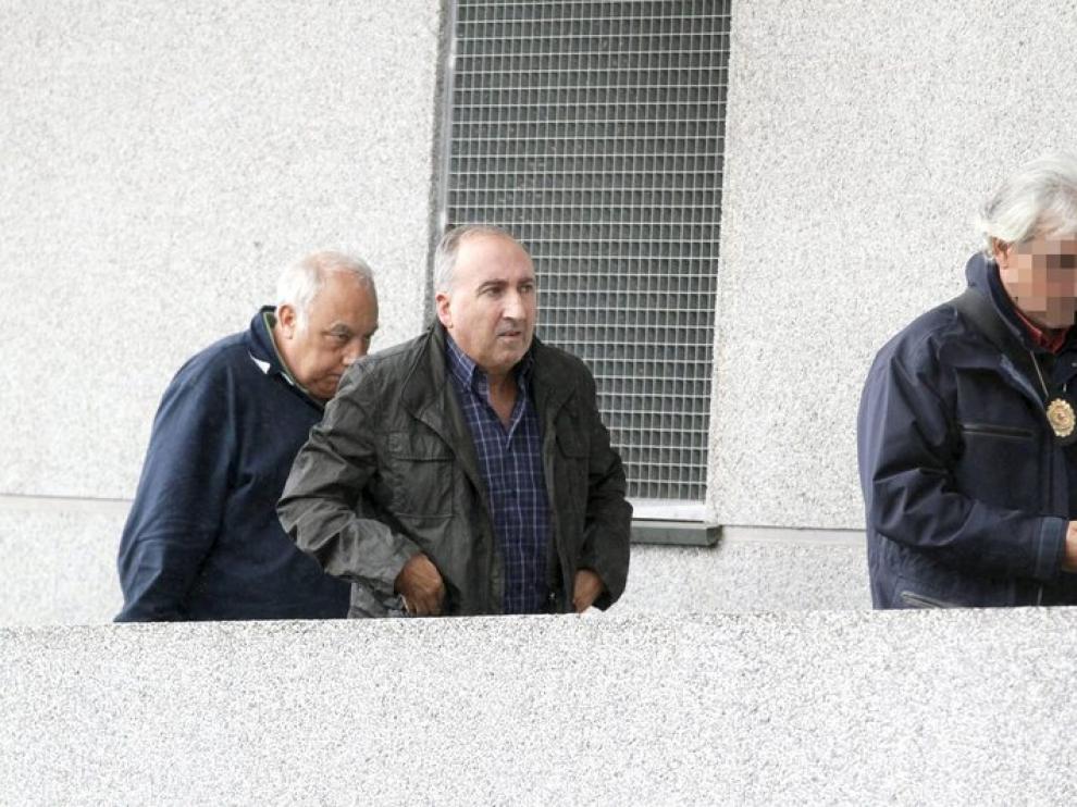 El jefe de la Policía Local de Ourense, Abelardo Ulloa, a su llegada a los juzgados.