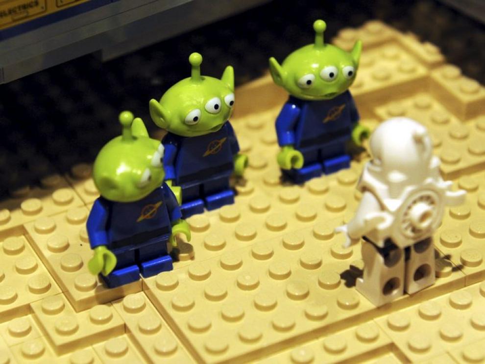 El museo arqueológico Helms acoge una exposición creada a partir de piezas lego