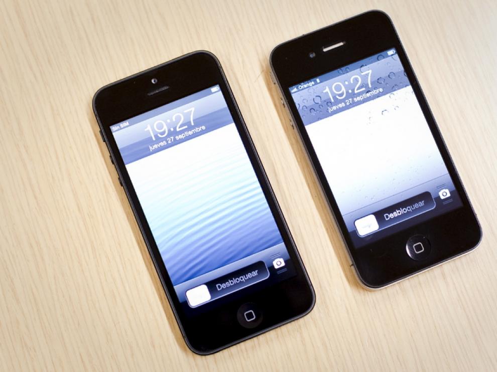El iPhone 5 comparado con el 4