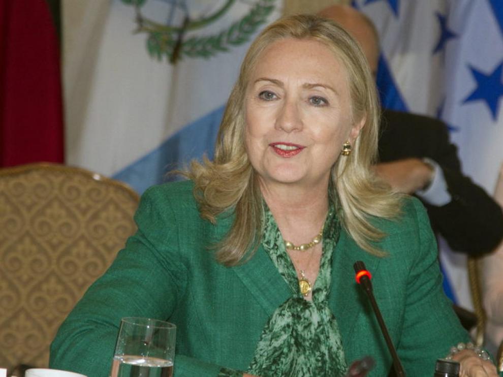 La secretaria de Estado de EE. UU., Hillary Clinton.