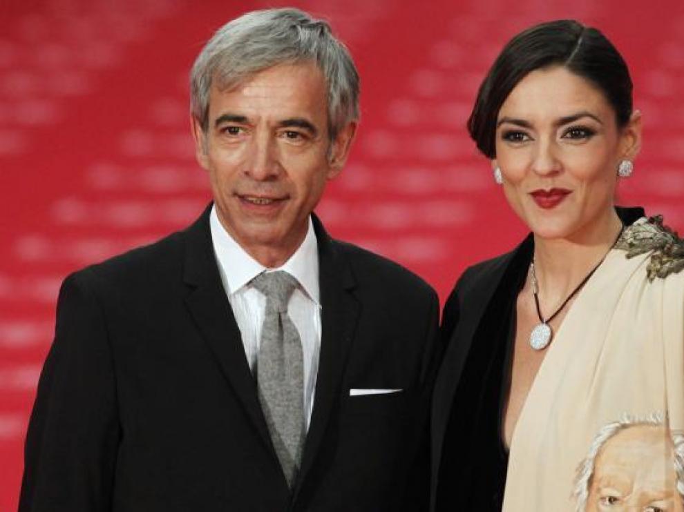 Imanol Arias e Irene Meritxell