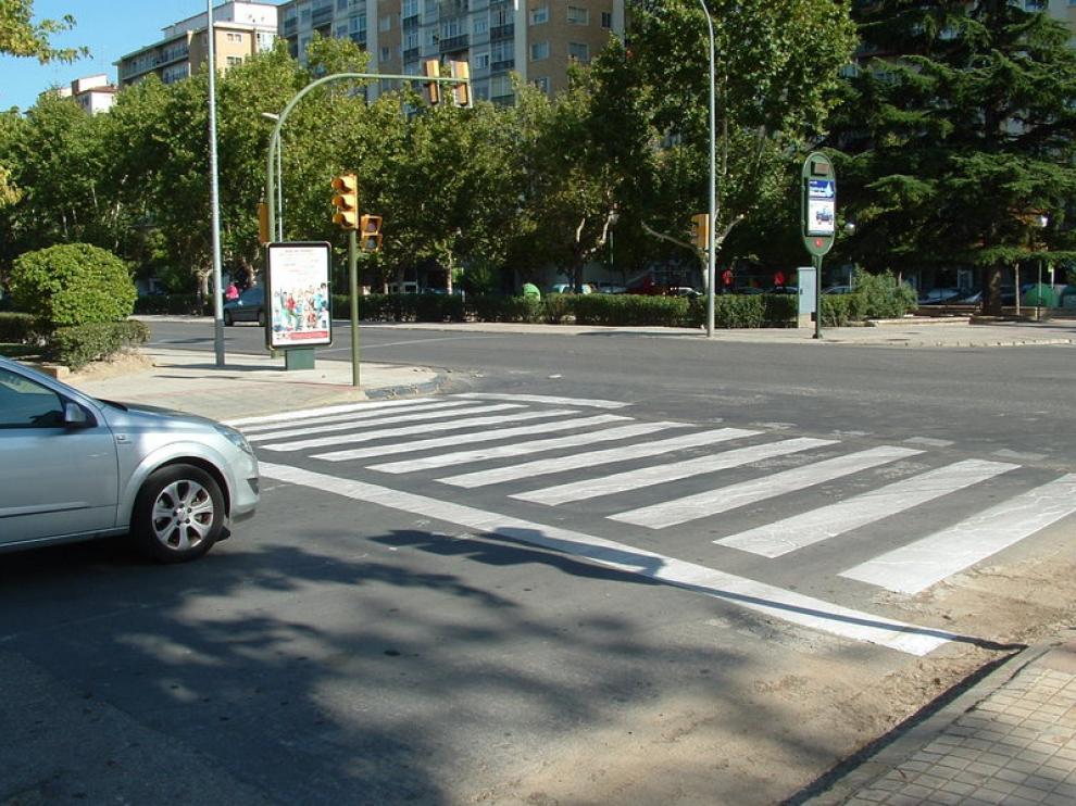 La avenida de Martínez de Velasco de Huesca