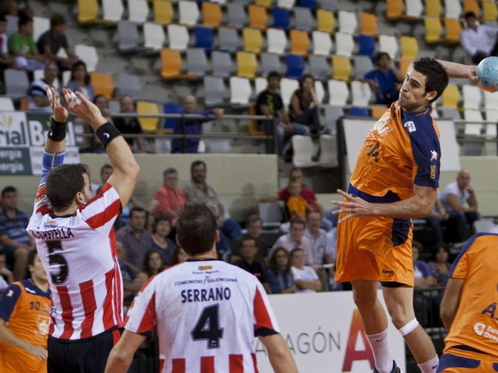 Acción del encuentro ante Puerto Sagunto