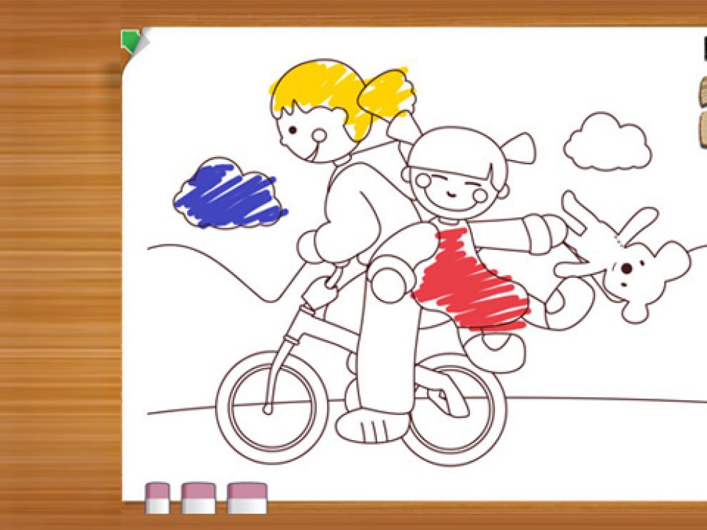 KicoNico Paint, dibuja y colorea en esta aplicación para iPad.