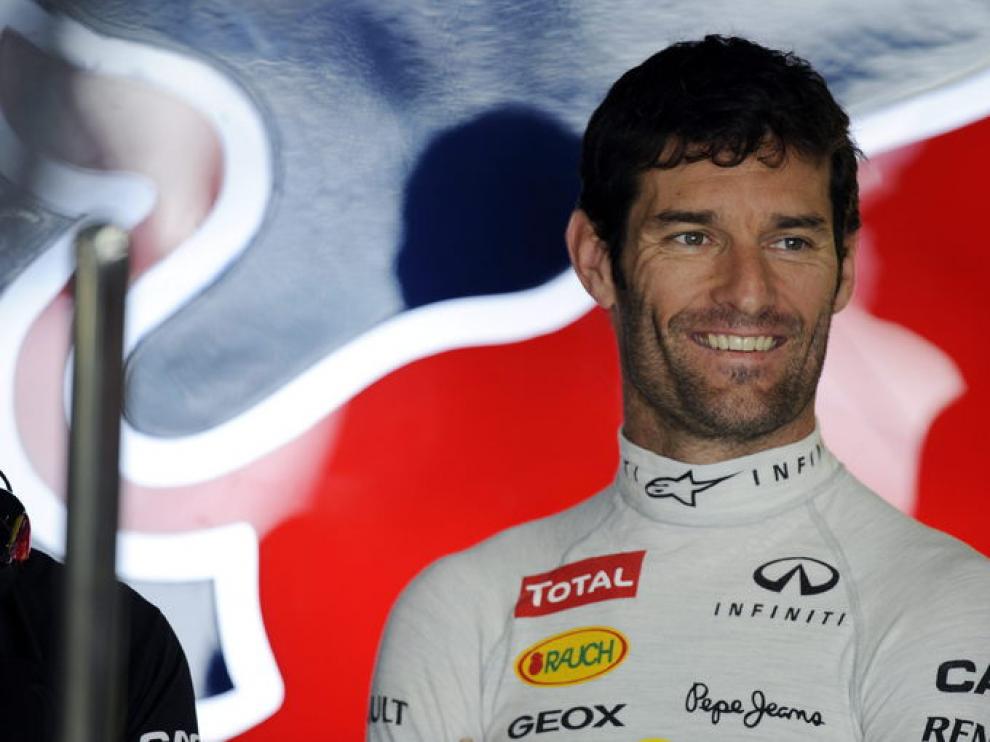 El piloto australiano Mark Webber