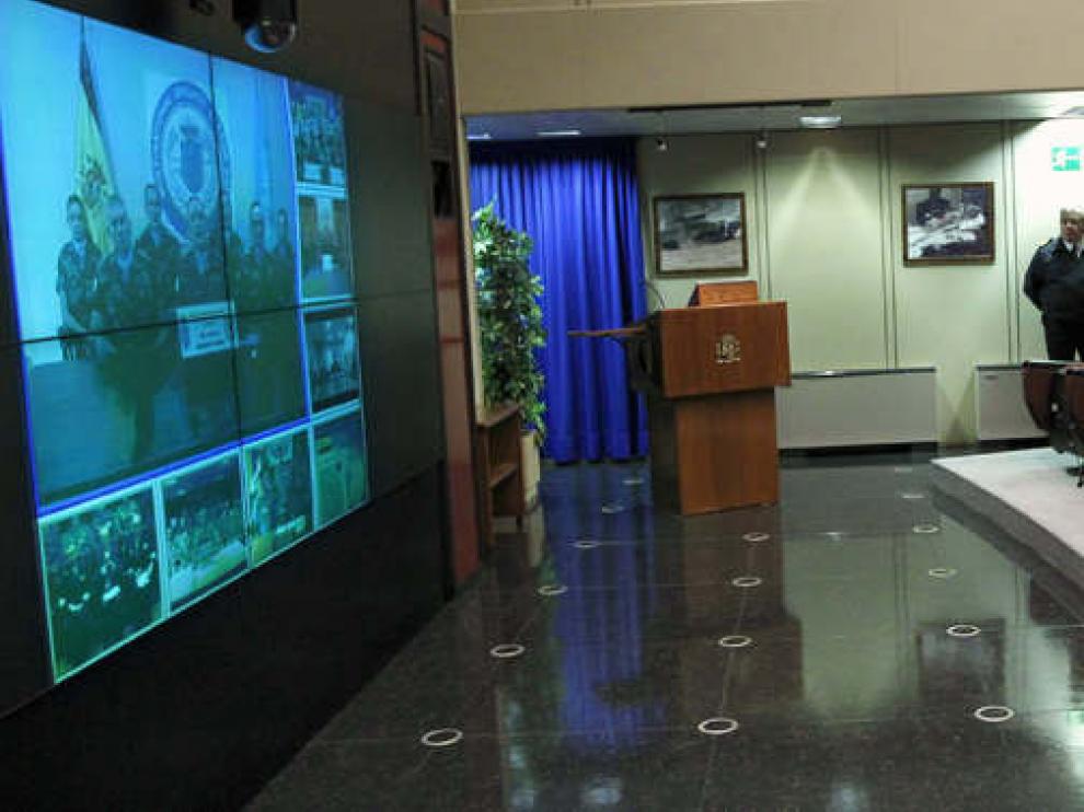 Un momento de la videoconferencia