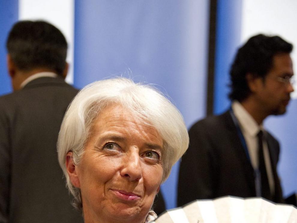 Christine Lagarde en Tokio