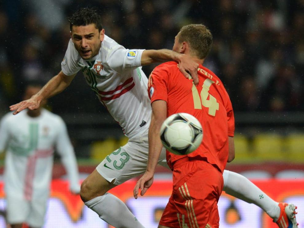 Hélder Postiga, con su selección