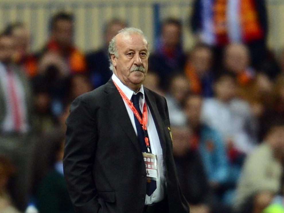 El seleccionador Vicente del Bosque