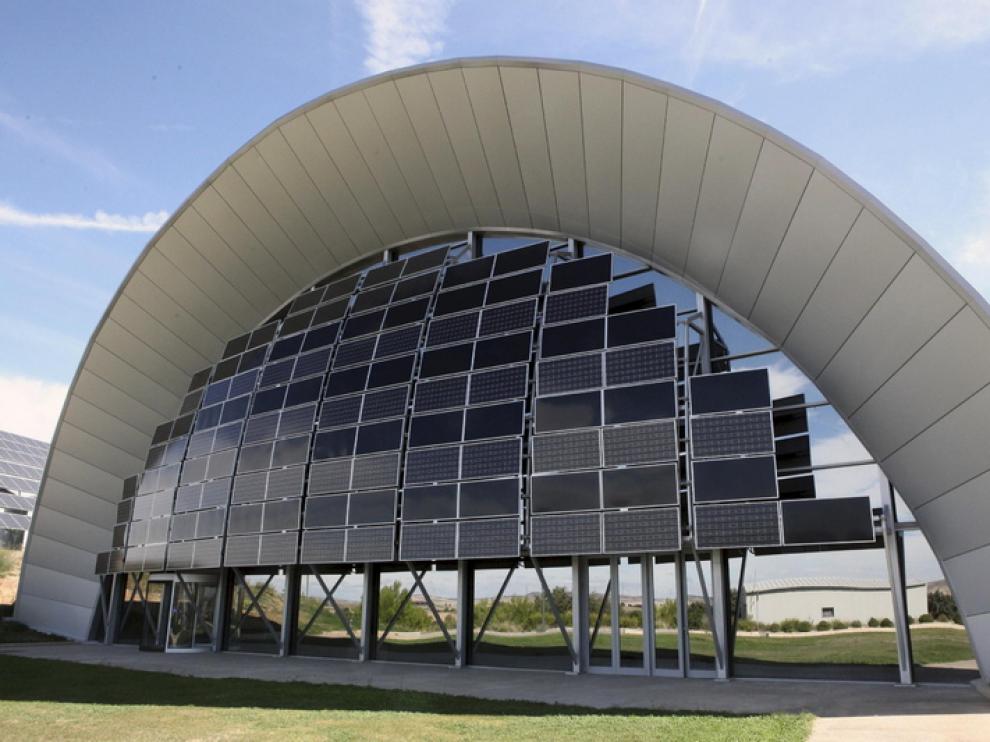 Imágenes del nuevo Centro Astronomico de Walqa de Huesca