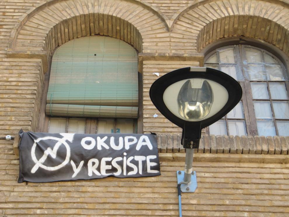 Un centro social okupado.