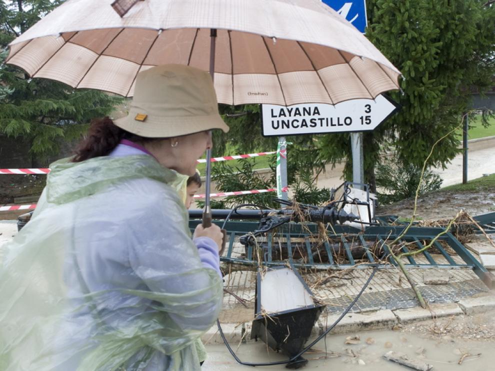 Lluvias en todo Aragón.