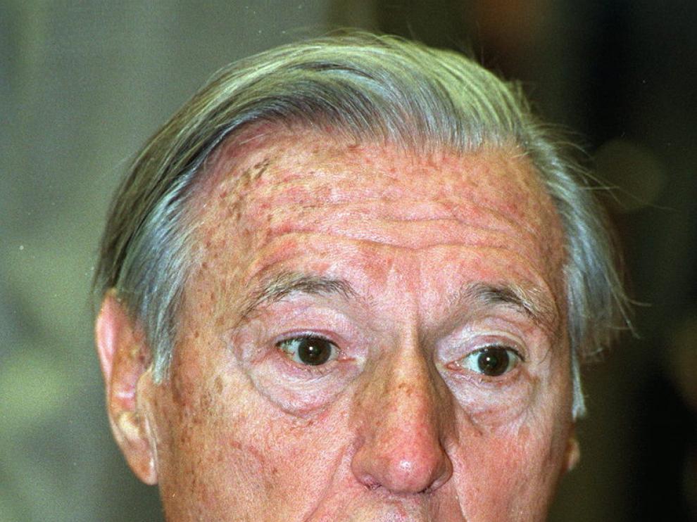El escritor, durante la presentación de su libro 'La saga de los Maura'