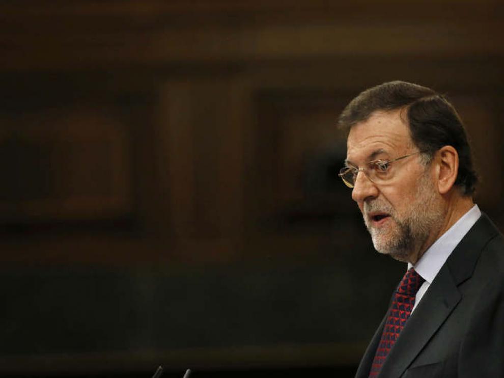Mariano Rajoy en el Congreso de los Diputados