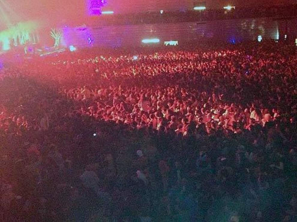 Imagen de la fiesta colgada en Twitter por una asistente