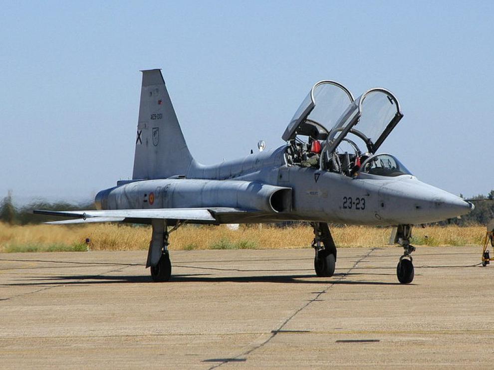 Imagen de un F-5