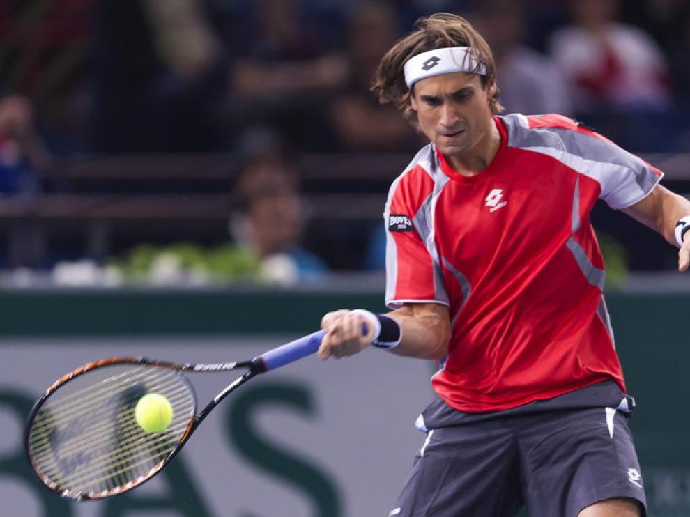 El tenista español David Ferrer derrotó al suizo suizo Stanislas Wawrinka.