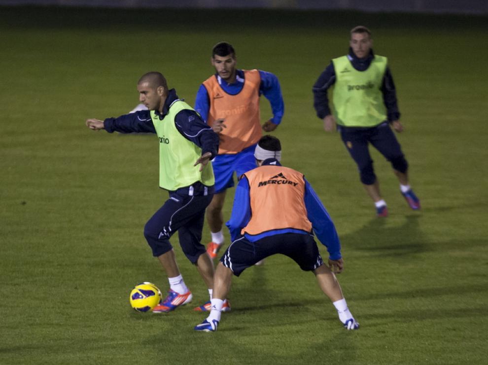 Entrenamiento del Real Zaragoza