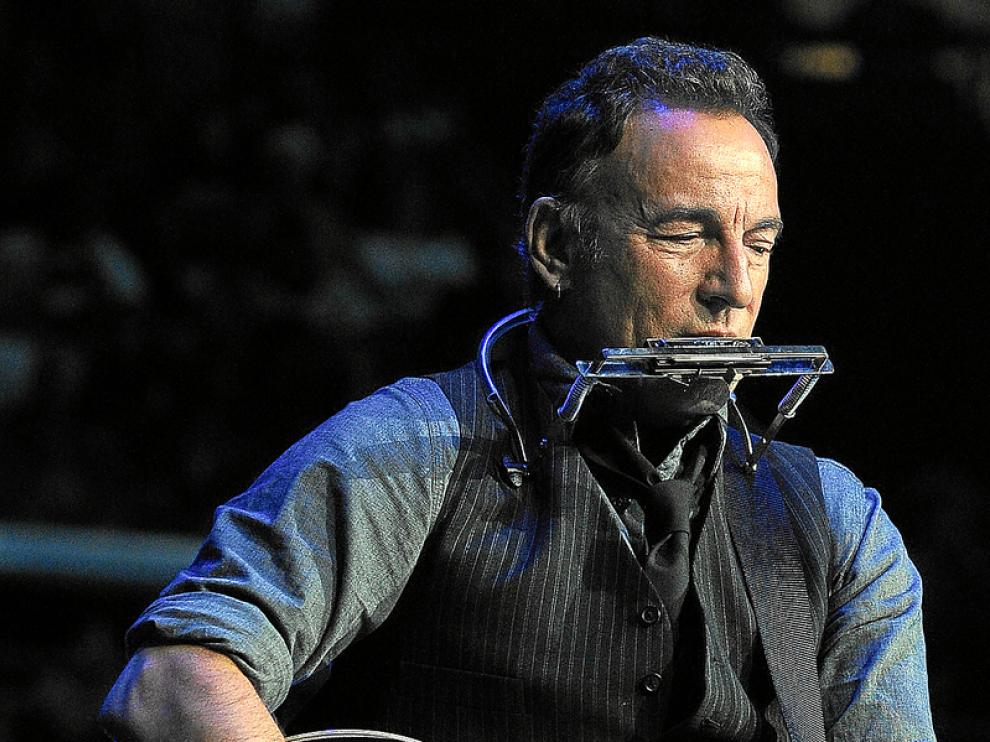 Bruce Springsteen, durante un concierto