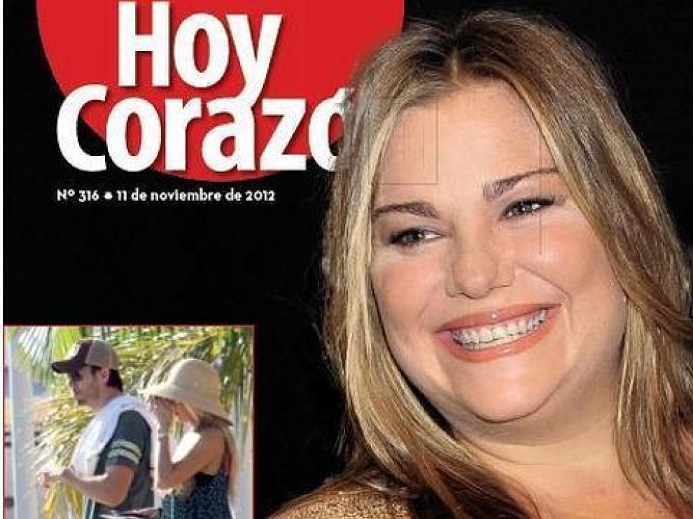 Caritina Goyanes en la portada de la revista