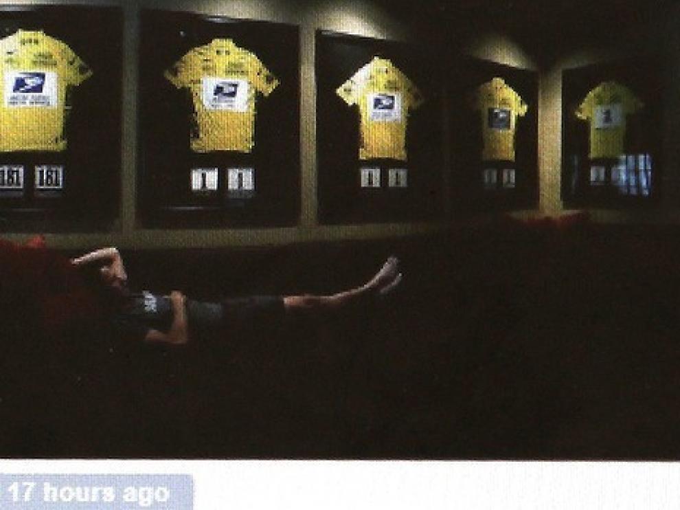 Armstrong en casa