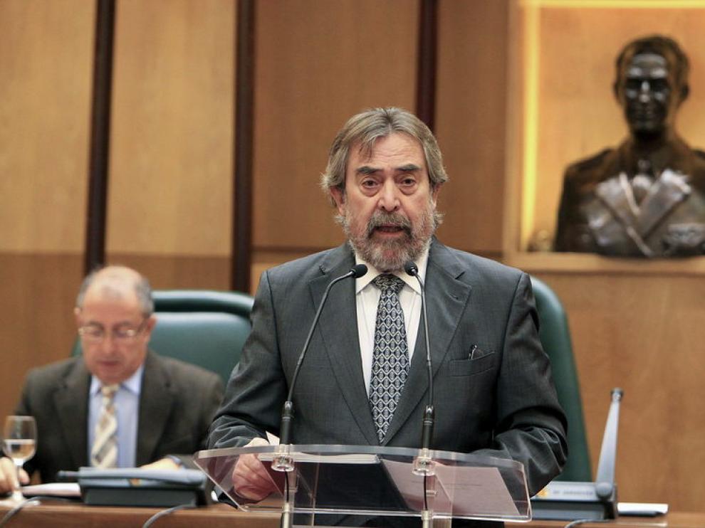 El alcalde Juan Alberto Belloch