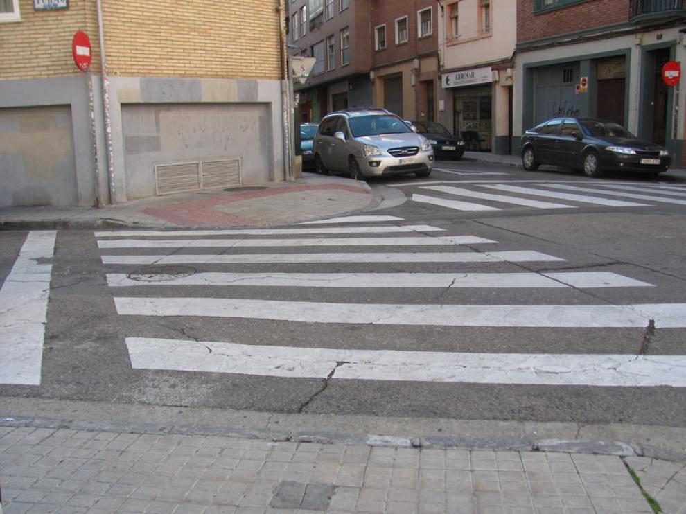 Calle de Mariano Turmo, en Zaragoza