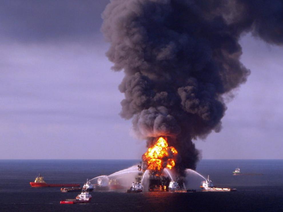 Accidente de la plataforma de BP en el Golfo de México