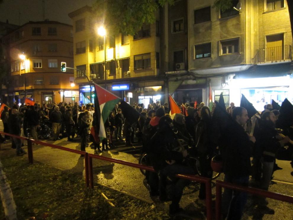 En ella ha participado el Foro de Palestina Libre de Zaragoza, que ha denunciado la situación en la que se encuentra el pueblo palestino en Gaza