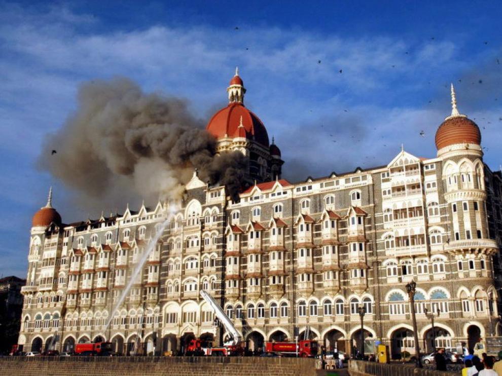 El lujoso hotel Taj fue uno de los objetivos del ataque
