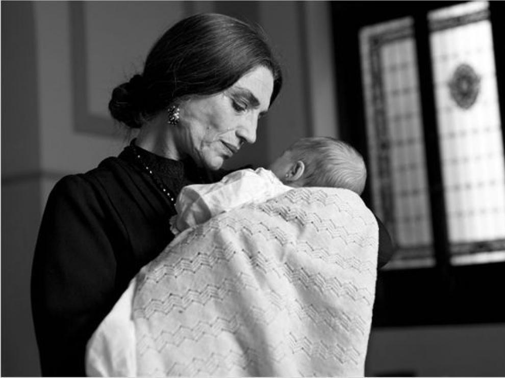 La actriz Ángela Molina, en un fotograma de la película 'Blancanieves'.